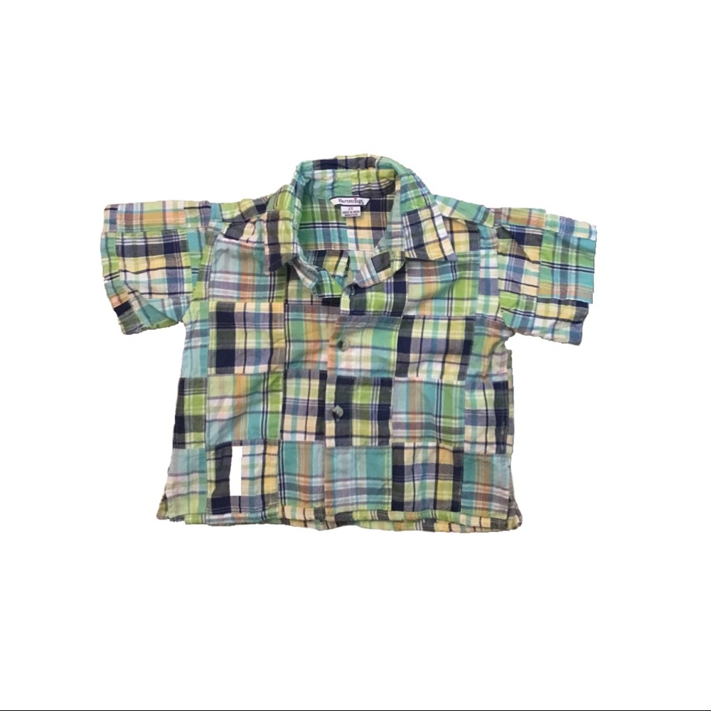 Hartstrings patchwork button down size 2T